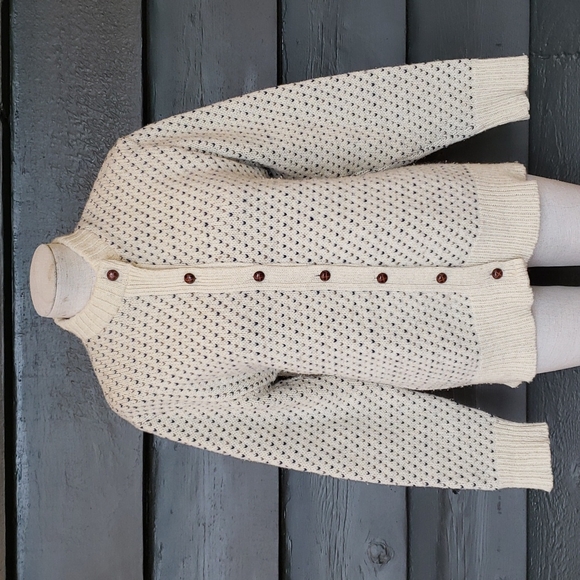 L.L. Bean Sweaters Vintage Ll Bean Wool Button Front Cardigan
